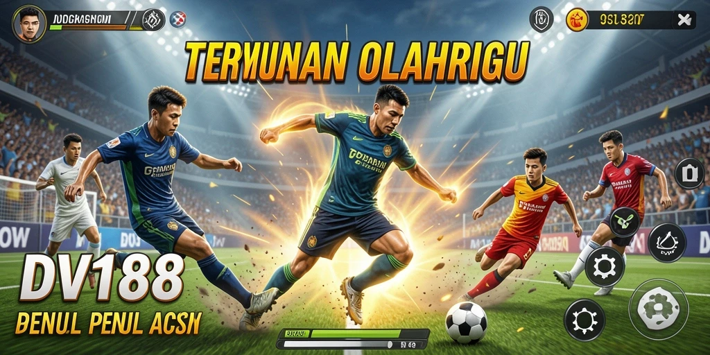 Tangkapan layar utama DV188 menampilkan gameplay yang seru dan menarik.