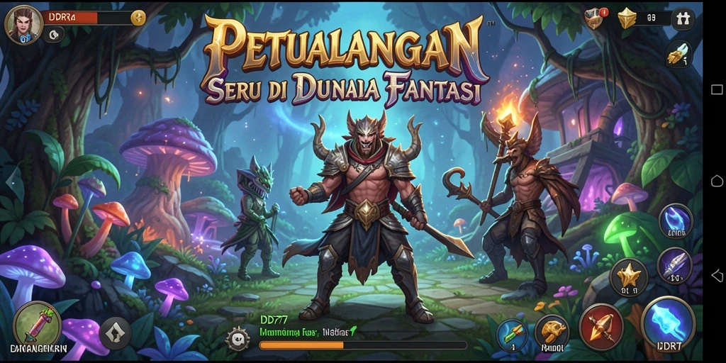 Tampilan gameplay IDR77 yang seru dan mendebarkan.