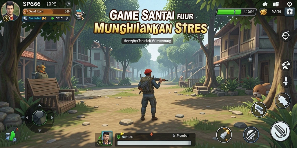 Gameplay Santai SP666 yang penuh warna dan menyenangkan.